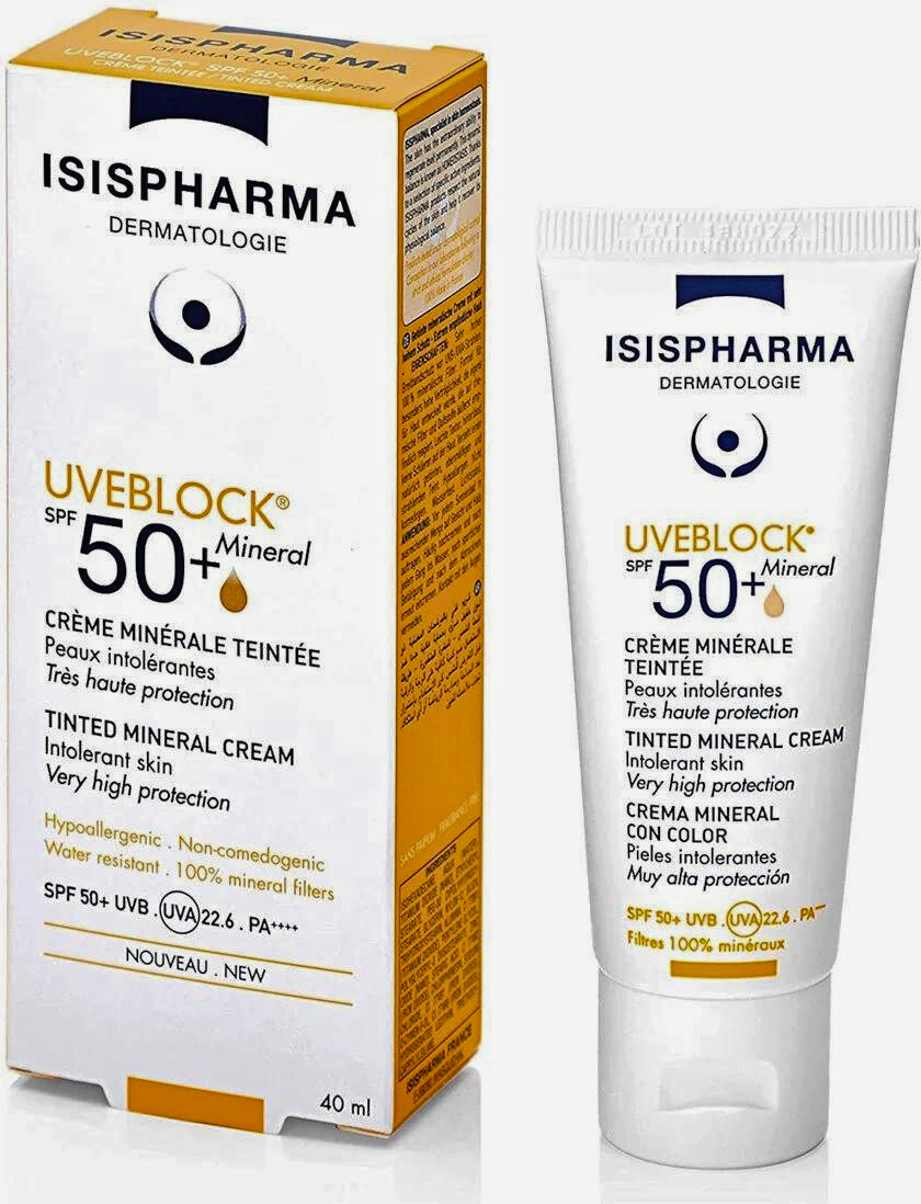 IsisPharma Uveblock SPF50+ Günəşdən qoruyucu üz kremi