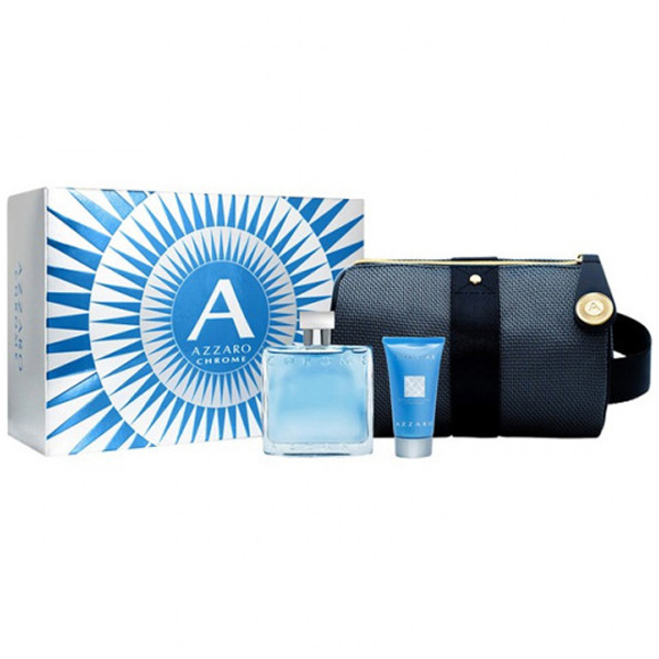 Azzaro Chrome EDT Gift Set