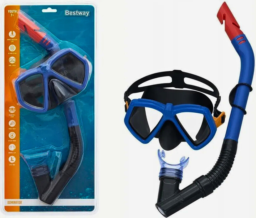Bestway 24070 Boru ilə Dalğıc Dəsti Maska