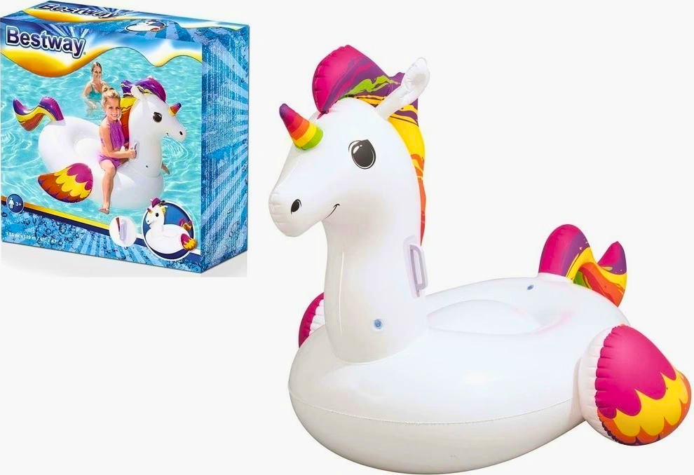 Bestway 41114 Şişmə Unicorn 150 x 117 sm
