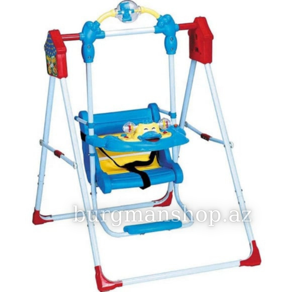 Uşaq yelləncəyi plastik, göy, 1-3 yaş