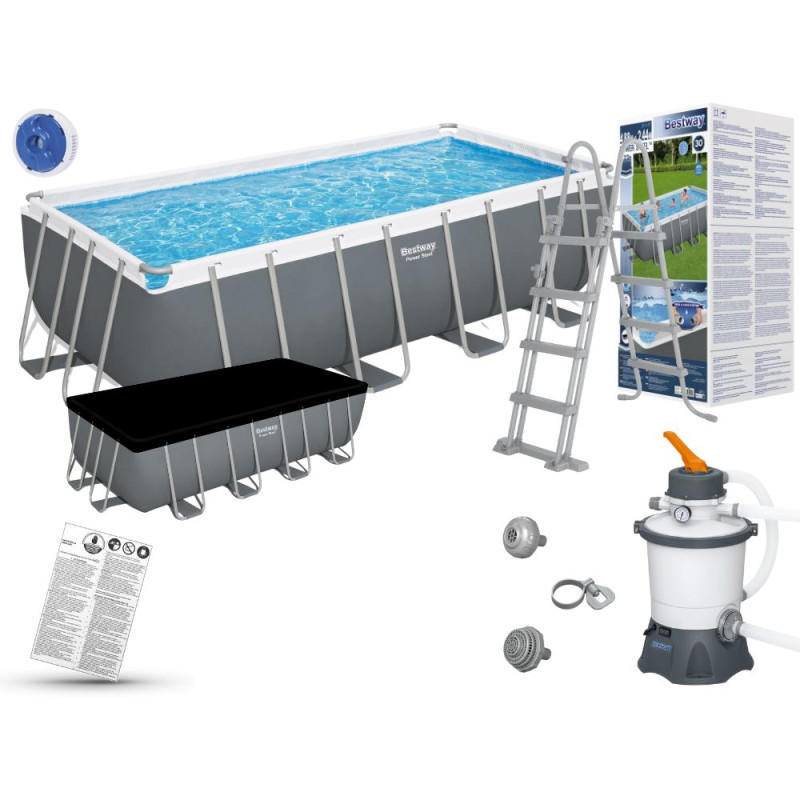 Bestway 56670 Çərçivə hovuzu 488x244x122sm