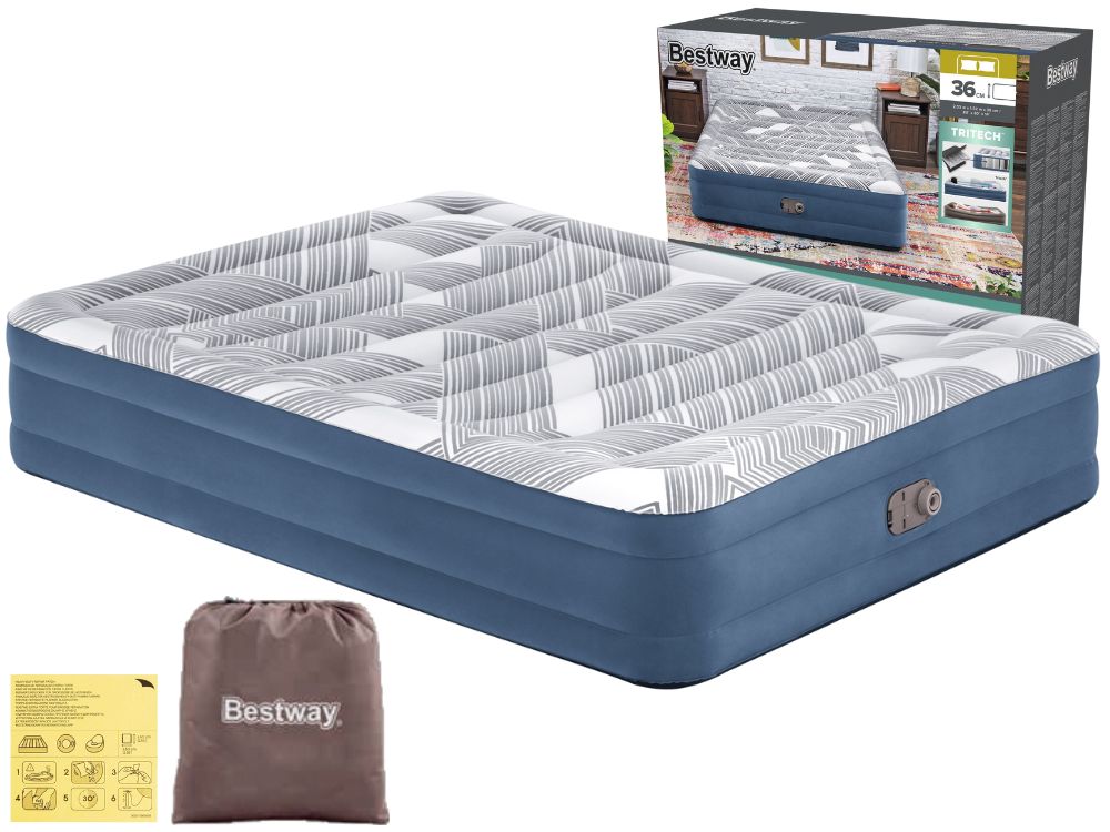 Bestway 6712Y Şişmə çarpayı 203 x 152 x 36 sm