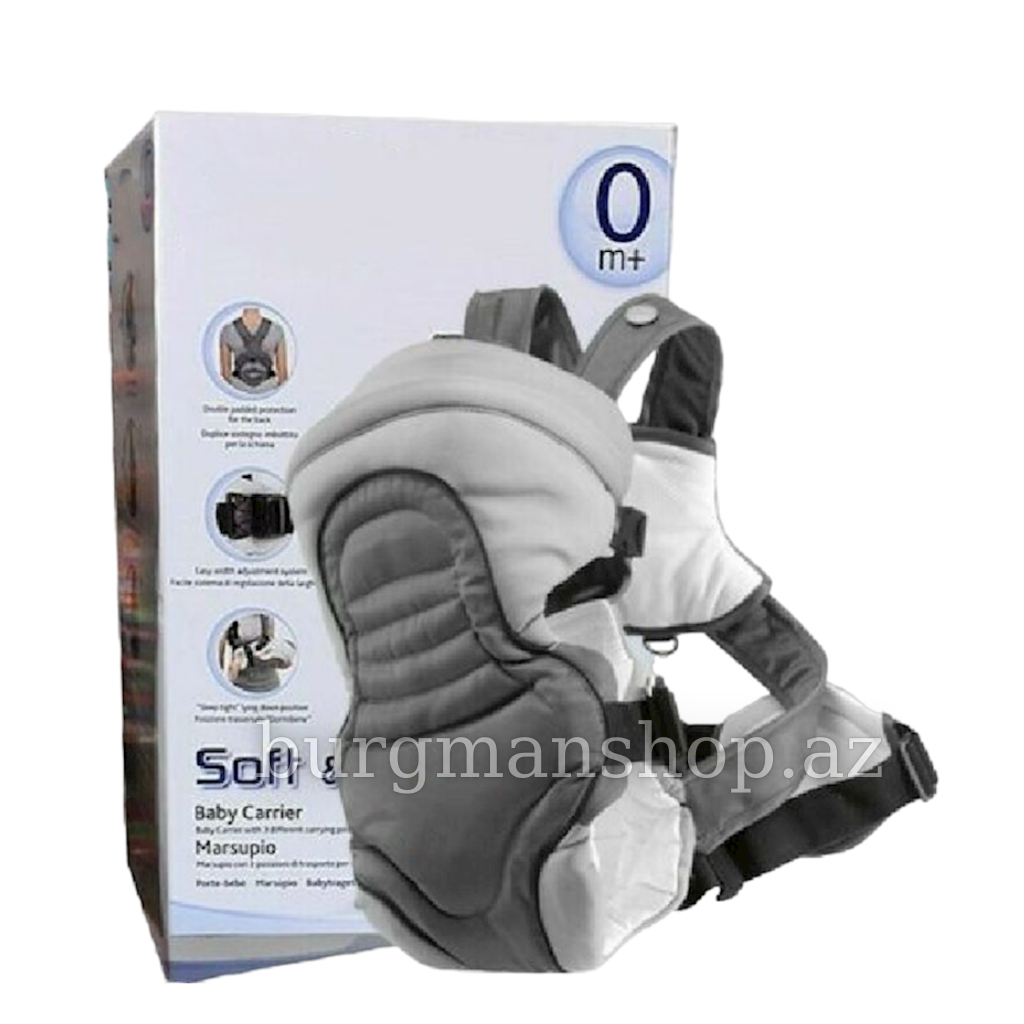 Kenquru çanta Chicco kətan/pambıq