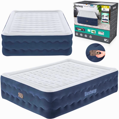 Bestway 6716P Şişmə çarpayı 152x203x51sm