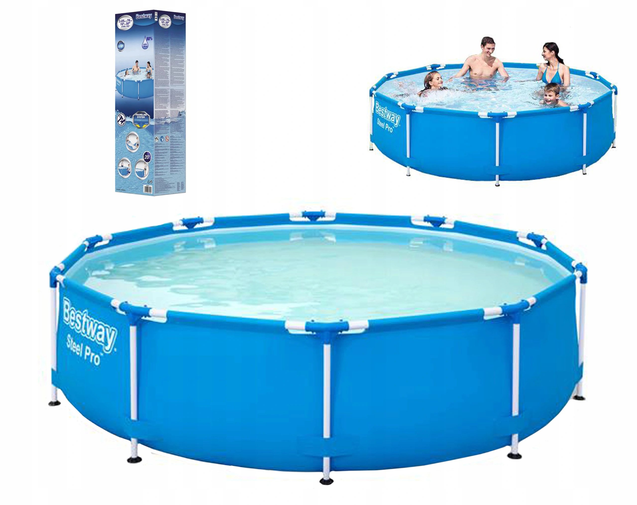 Bestway 56677 Çərçivə hovuzu 305x76sm