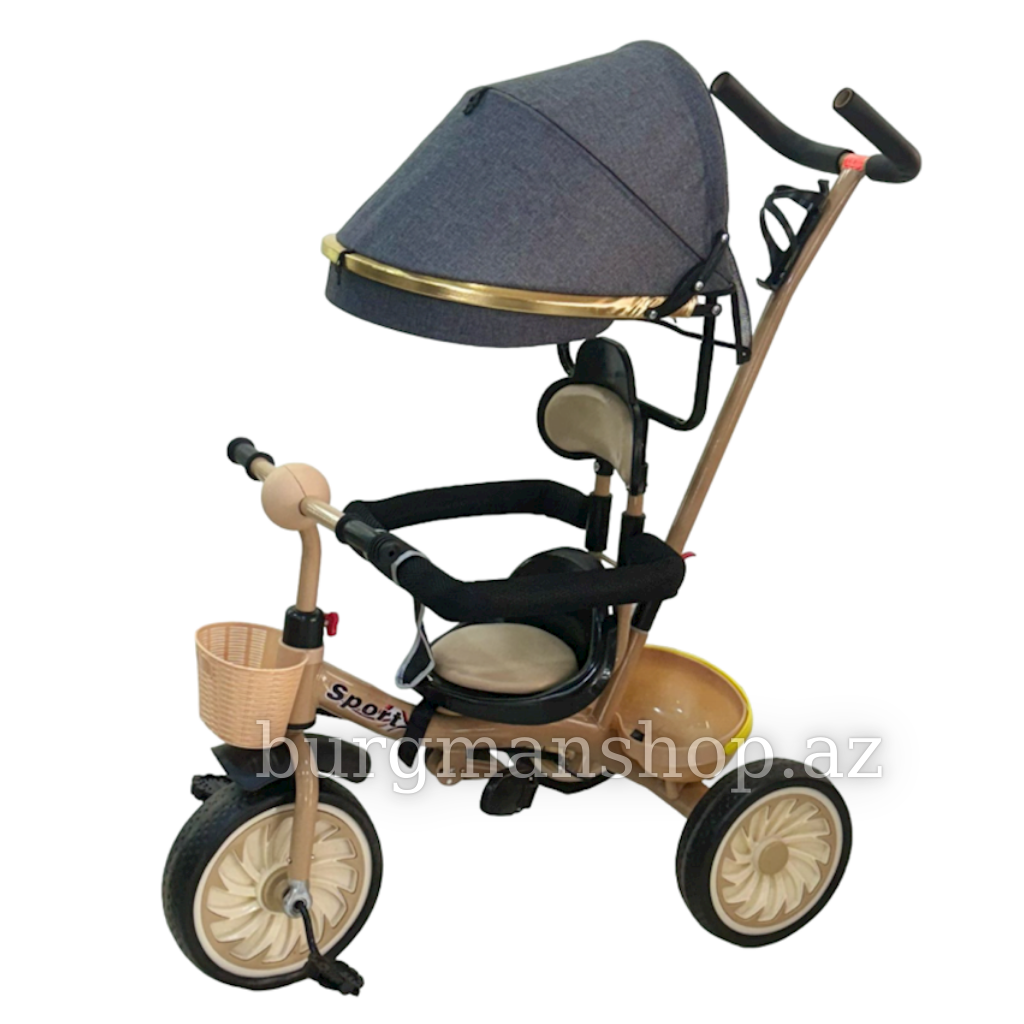 Üçtəkərli velosiped 1-6 yaş