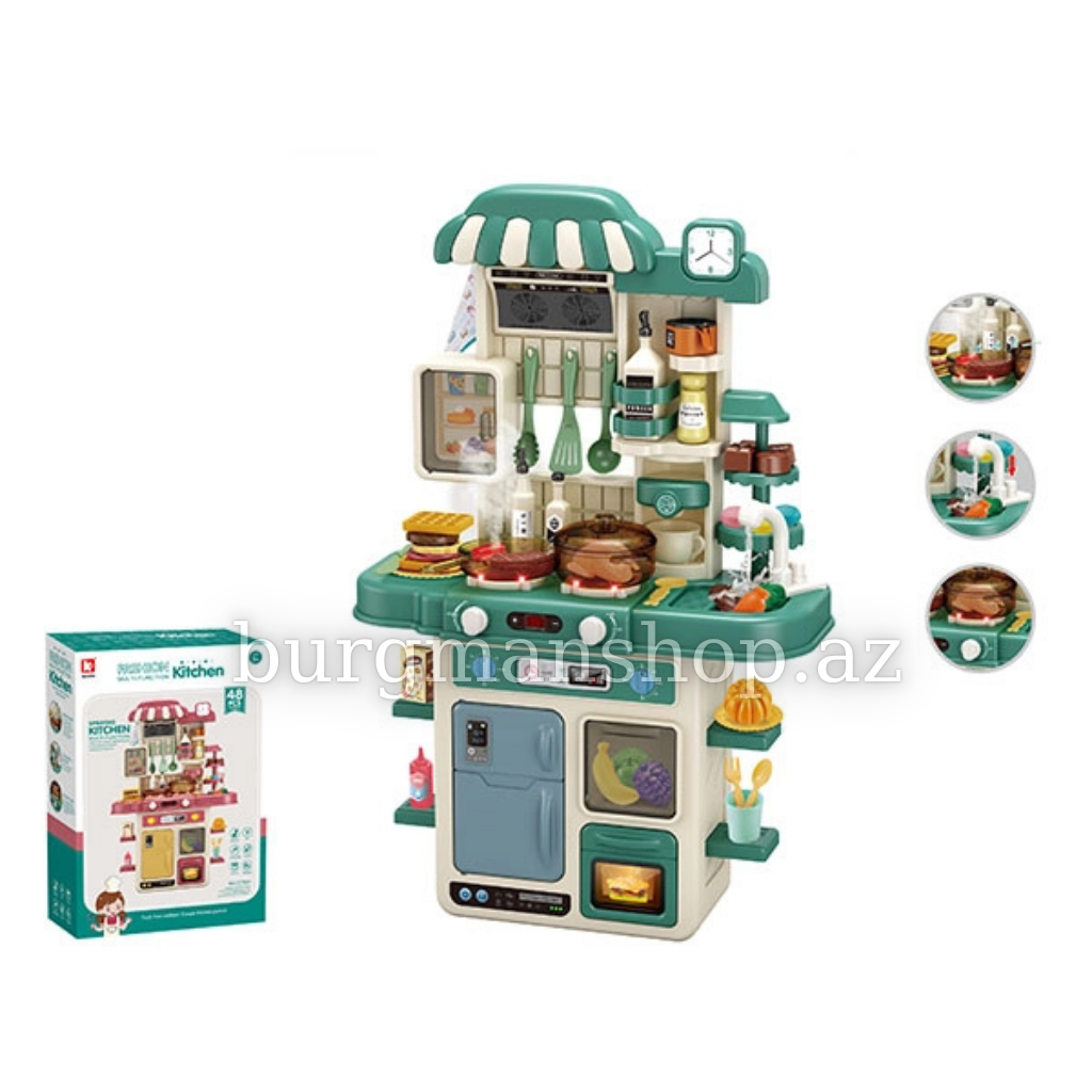 Uşaqlar üçün 48 Parça Mətbəx Oyuncağı